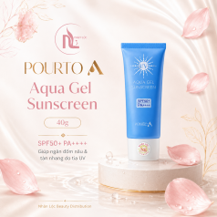 POURTO A GEL CHỐNG NẮNG AQUA SPF50+ PA ++++ 40g