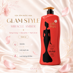 GLAM STYLE SỮA TẮM NƯỚC HOA HƯƠNG HỔ PHÁCH 1000ml